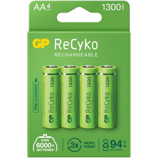  - Incom Group
 4891199186523 Akumulatorki AA / R6 GP ReCyko 1300 Series Ni-MH 1300mAh blister 4 sztuki