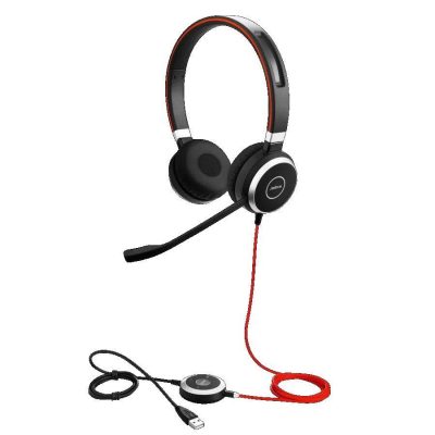  - Incom Group
 Słuchawki przewodowe z mikrofonem Jabra Evolve 40 MS Stereo, USB-C czarne 5706991017014