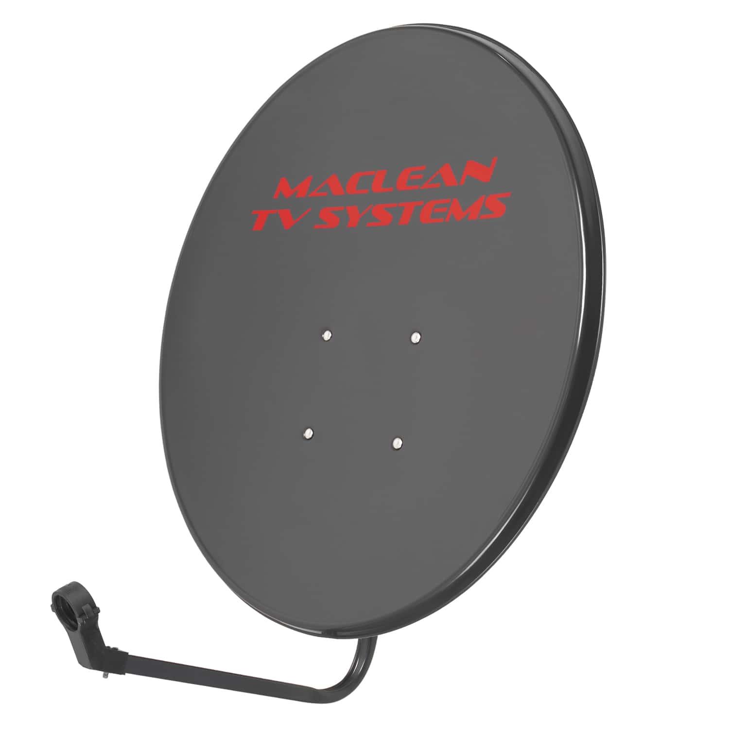  - Incom Group
 Antena satelitarna Maclean TV System MCTV-929 stal fosforowana, grafit, 90cm 5902211125099