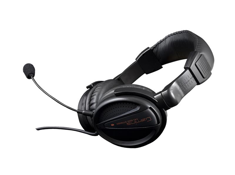 5907760609557 Słuchawki z mikrofonem Modecom MC-828 STRIKER Gaming czarne  - Incom Group
