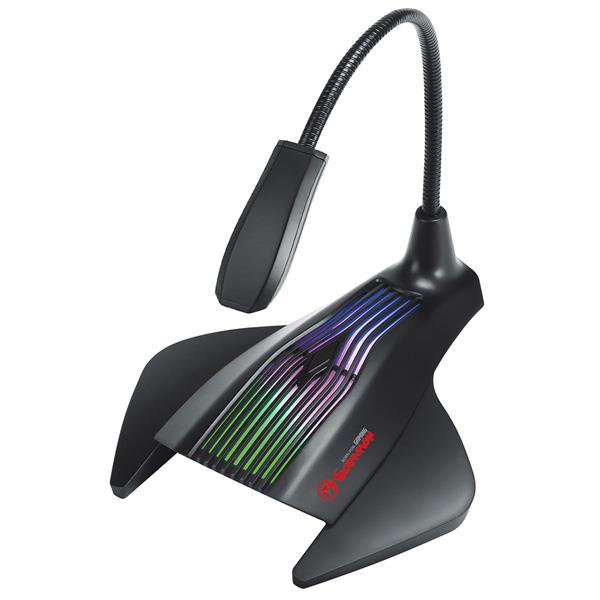 Mikrofon przewodowy Marvo MIC-01 USB Gaming Rainbow LED  - Incom Group
 6932391917626