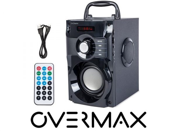 Głośnik Overmax Bluetooth Soundbeat 2.0 USB SD AUX radio  - Incom Group
 5902581652720