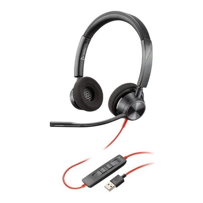  - Incom Group
 Słuchawki z mikrofonem Poly Blackwire 3320 USB-A Headset czarne 0197029480378