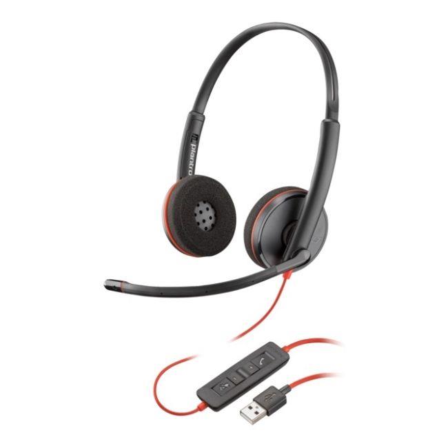 Słuchawki z mikrofonem Poly Blackwire C3220 USB-A Black Headset (Bulk)  - Incom Group
 0197192933756