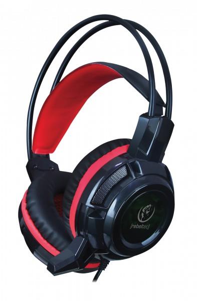 5902539601251  - Incom Group
 Słuchawki z mikrofonem Rebeltec BALDUR Gaming stereo