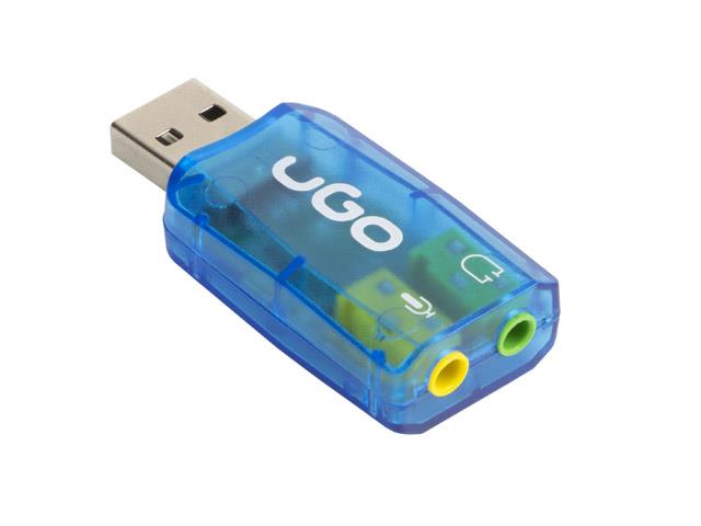 5901969410419 Karta dźwiękowa USB UGO 5.1  - Incom Group
