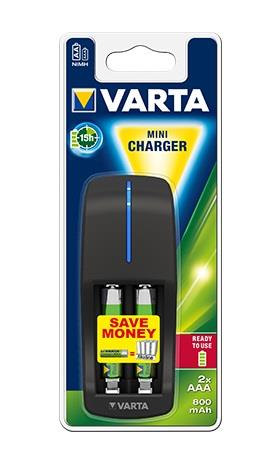 4008496850600 Ładowarka akumulatorków VARTA Mini Charger  - Incom Group
