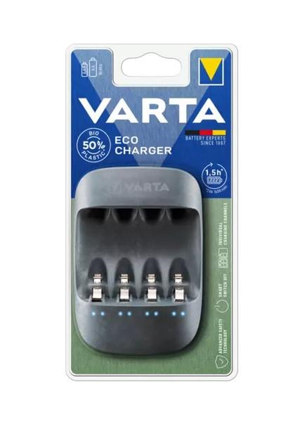 4008496930364  - Incom Group
 Ładowarka akumulatorków VARTA ECO CHARGER + 4 x AA 2100mAh 56816