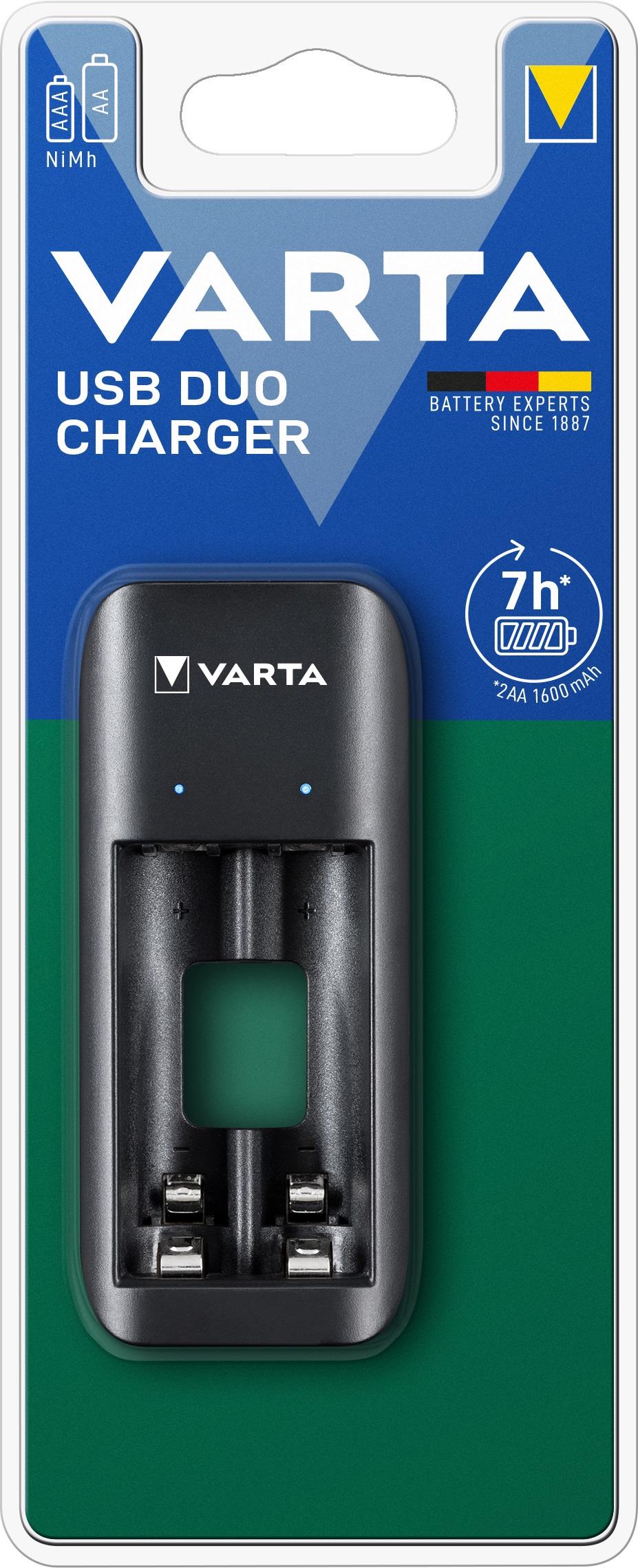 Ładowarka akumulatorków VARTA VALUE USB DUO 4008496996360  - Incom Group
