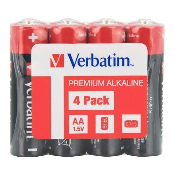 Bateria Verbatim LR6 AA (4 szt) shrink  - Incom Group
 0023942495017