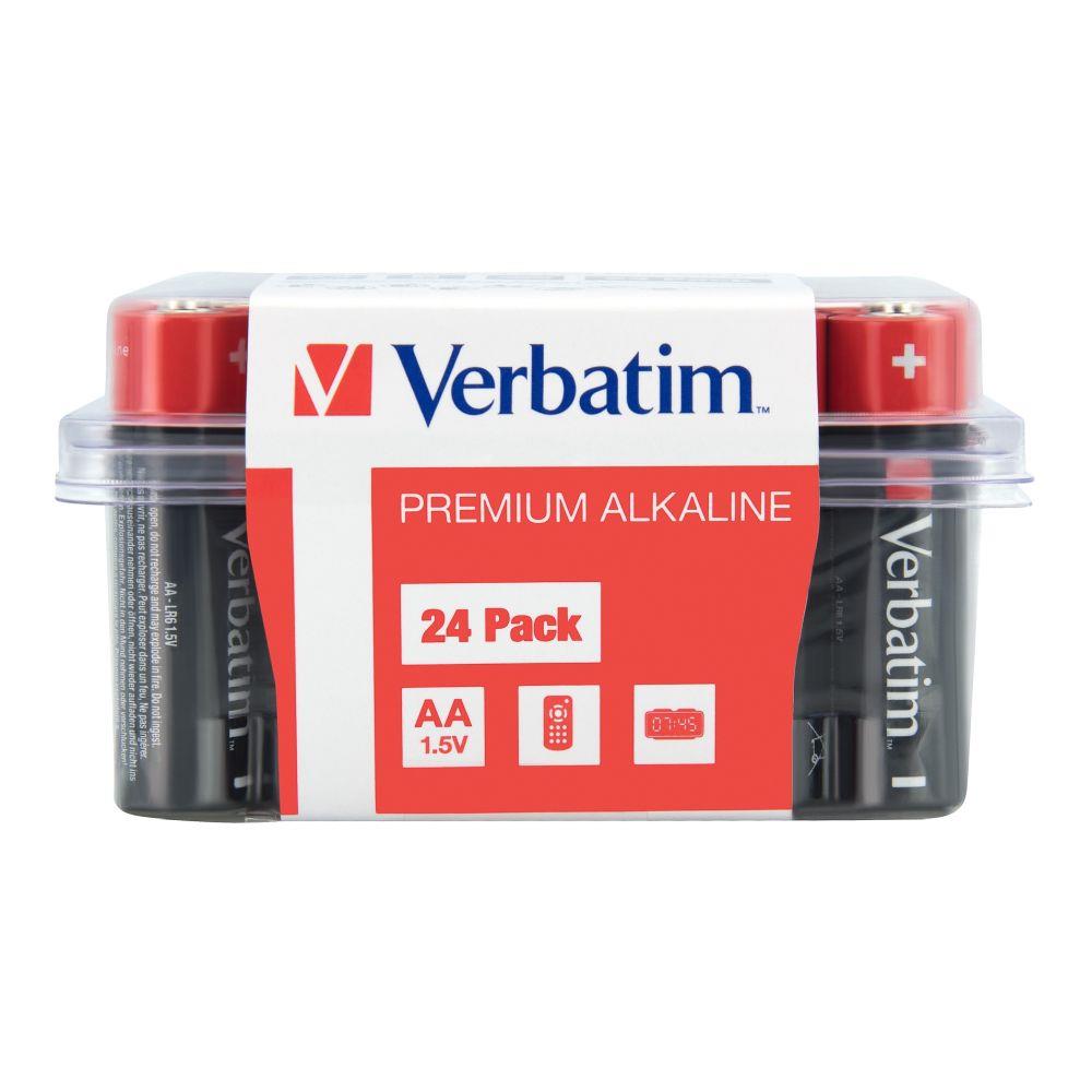 Bateria Verbatim LR6 AA (24 szt box) 0023942495055  - Incom Group
