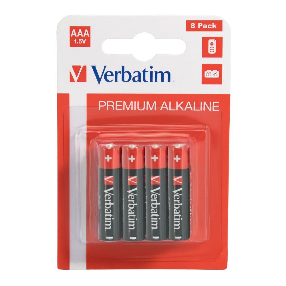 0023942495024 Bateria Verbatim LR03 AAA (8 szt blister)  - Incom Group
