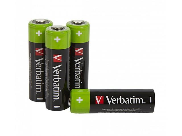 Akumulator AA Verbatim 2500mAh 4 szt blister  - Incom Group
 0023942495178