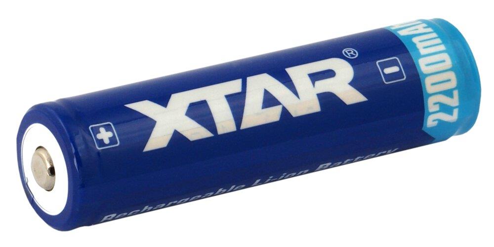 Akumulator Xtar 18650 3,7V Li-ion 2200mAh z zabezpieczeniem  - Incom Group
 6952918341307