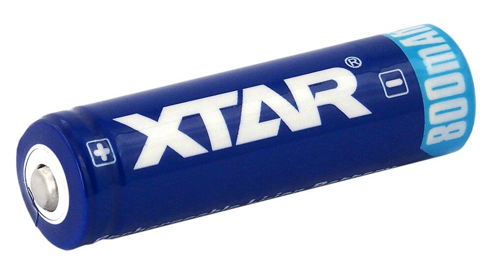 Akumulator Xtar 14500 / AA / R6 3,7V Li-ion 800mAh z zabezpieczeniem 6952918341338  - Incom Group
