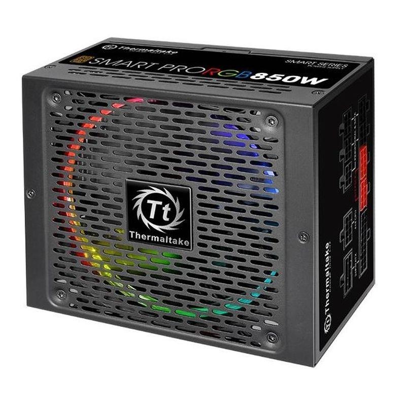 Zasilacz Thermaltake Smart Pro RGB 850W 140mm 80+ Bronze aPFC 4717964407429  - Incom Group
