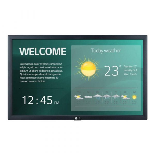 Monitor LG 22SM3G-B WebOS FHD Signage (16/7) 8806098661039  - Incom Group
