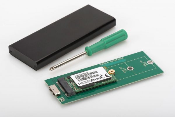 Obudowa Digitus USB 3.0 na dysk SSD M2 (NGFF) SATA III, 80/60/42/30mm, aluminiowa  - Incom Group
 4016032390541