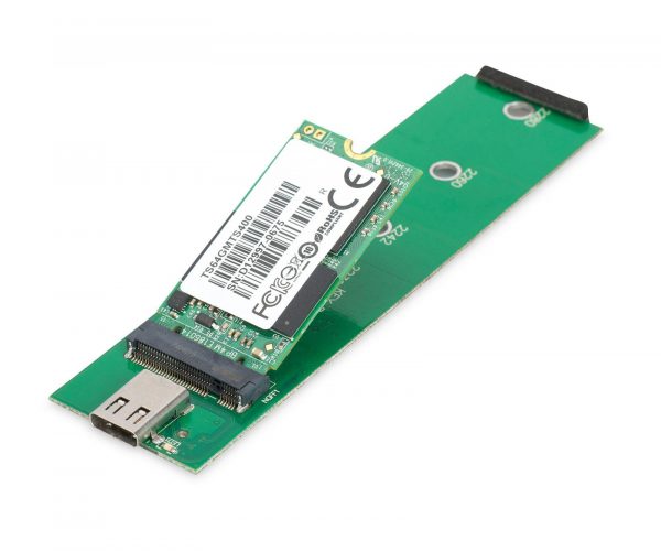  - Incom Group
 Obudowa DIGITUS USB Typ C na dysk SSD M2 (NGFF) SATA III, 80/60/42/30mm, aluminiowa 4016032433231