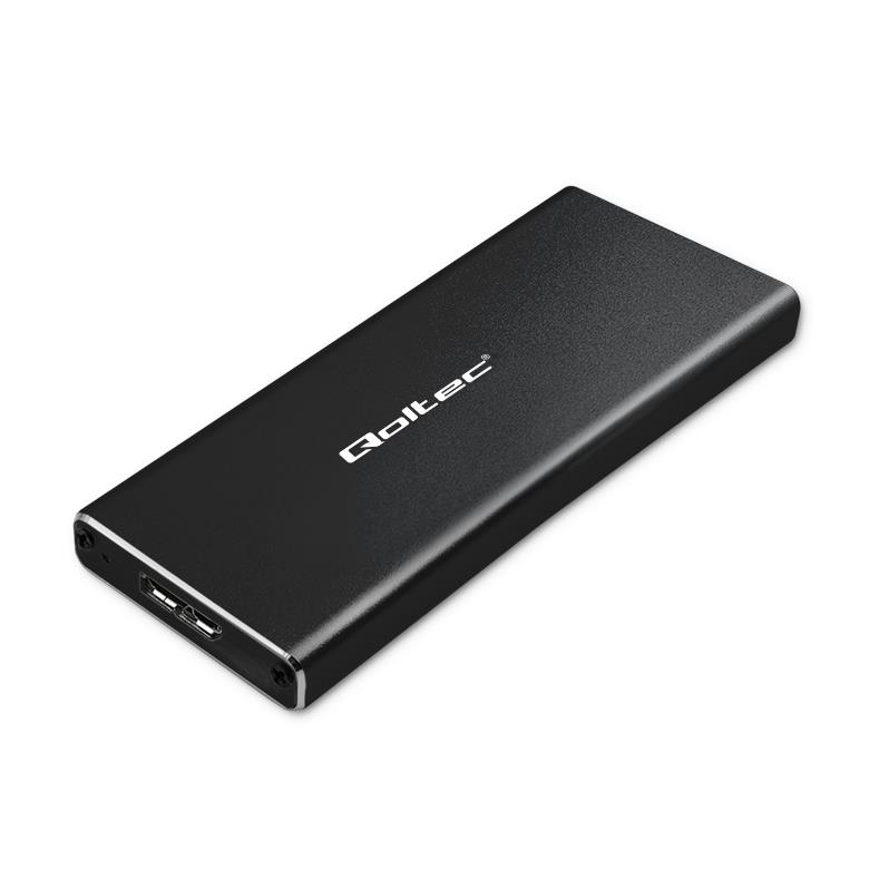  - Incom Group
 5901878518541 Obudowa/kieszeń Qoltec do dysków SSD M.2 SATA | NGFF | USB 3.0