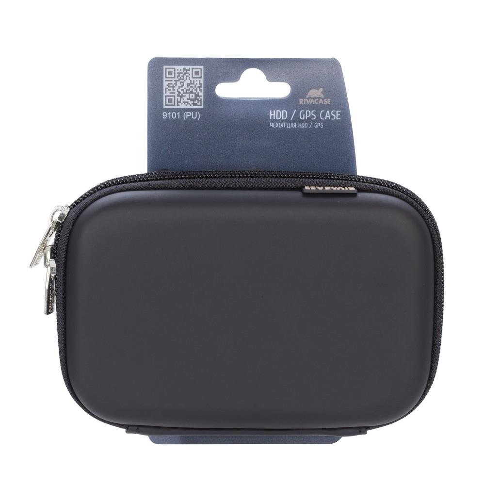 Etui na HDD 2,5" / nawigację GPS 4,3" RIVACASE Davos czarne, twarde 6902201091013  - Incom Group
