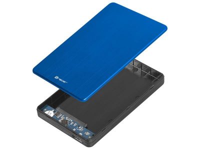 Obudowa na dysk Tracer USB 3.0 HDD/SSD 2.5'' SATA 724 AL niebieska  - Incom Group
 5907512864159