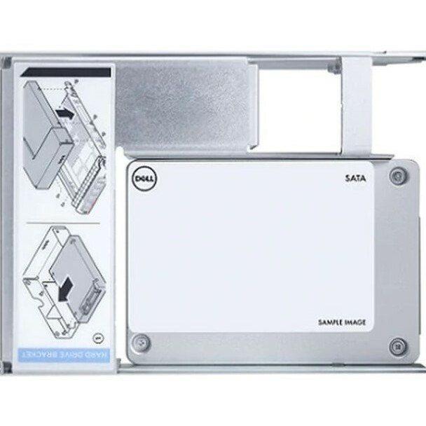 Dysk Dell 480GB SSD SATA Read Intensive 6Gbps 512e 2.5in w/3.5in Brkt Cabled, Cus Kit   - Incom Group
