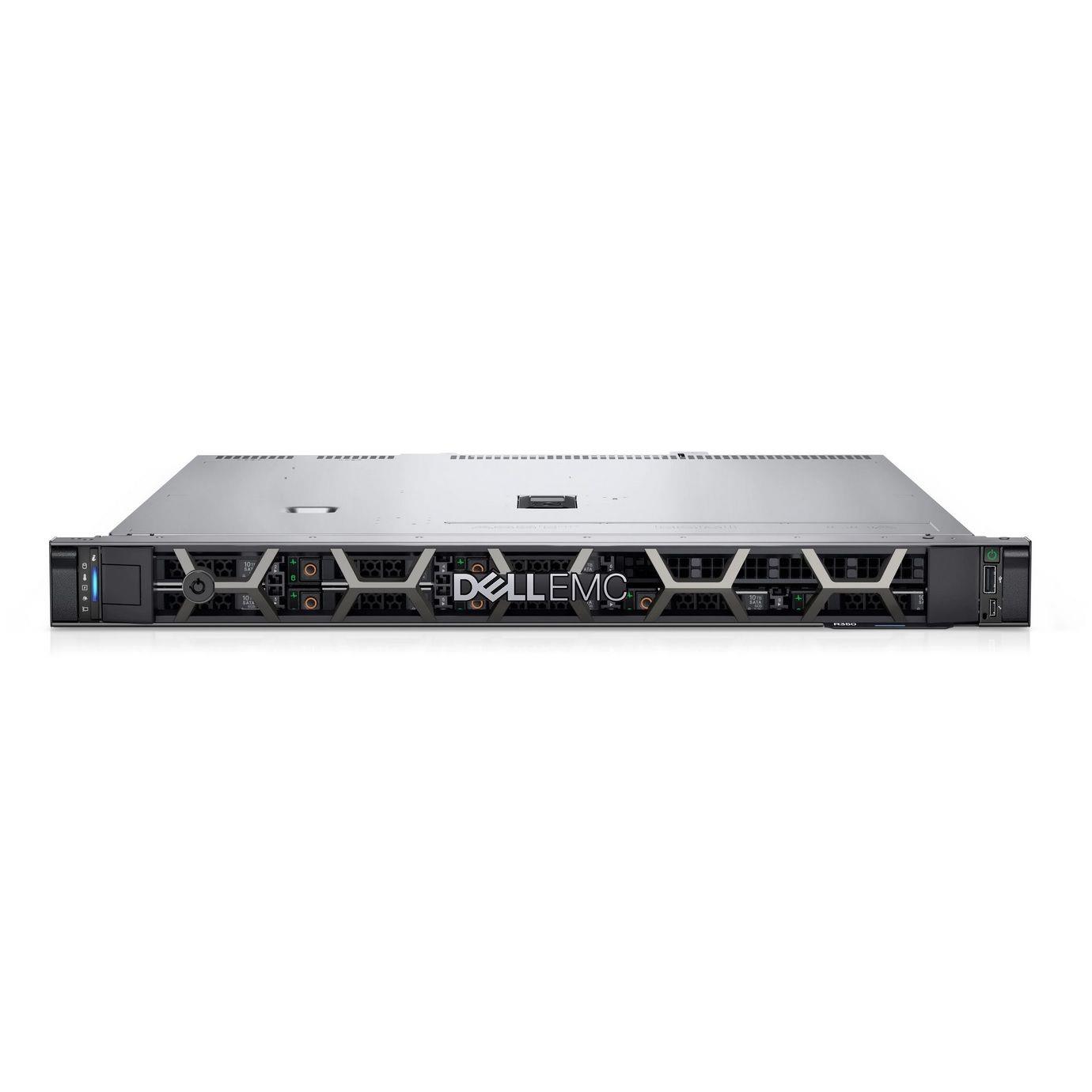  Serwer Dell PowerEdge R350 /E-2336/16GB/1x600GB SAS/H355/600W/3Y NBD  - Incom Group
