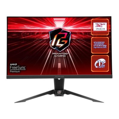 Monitor ASRock 31,5" Phantom Gaming Monitor PG32QF2B 2xHDMI DP WiFi głośniki 2x2W  - Incom Group
 4710483937576