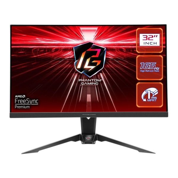 Monitor ASRock 31,5" Phantom Gaming Monitor PG32QF2B 2xHDMI DP WiFi głośniki 2x2W 4710483937576  - Incom Group
