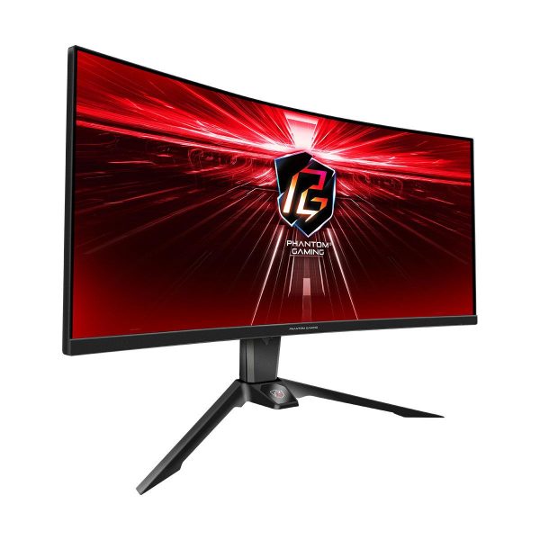 4710483938054 Monitor ASRock 34" Curved Phantom Gaming Monitor PG34WQ15R2B 2xHDMI DP WiFi głośniki 2x2W  - Incom Group
