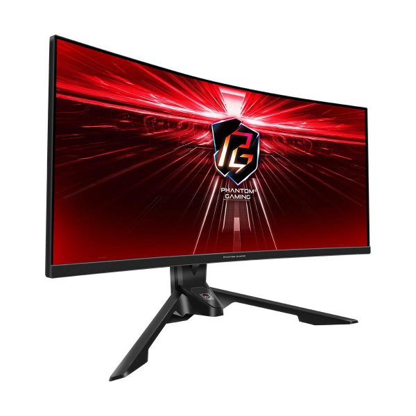 4710483937446 Monitor ASRock 34" Curved Phantom Gaming Monitor PG34WQ15R3A 2xHDMI DP USB-C WiFi głośniki 2x2W  - Incom Group
