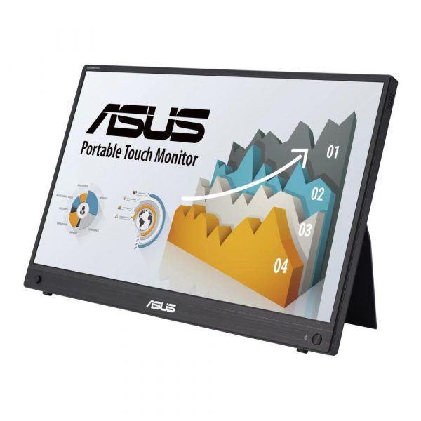  - Incom Group
 4711387372975 Monitor Asus 15,6" ZenScreen Touch MB16AMTR Portable Monitor MiniHDMI 2xUSB-C głośniki