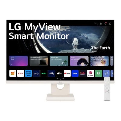 8806084493415 Monitor LG 27" MyView 27SR50F-W 2xHDMI 2xUSB głośniki BT webOS  - Incom Group
