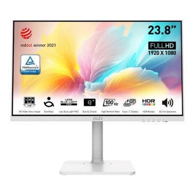  - Incom Group
 Monitor MSI 23,8" Modern MD2412PW HDMI USB-C głośniki 4711377094054