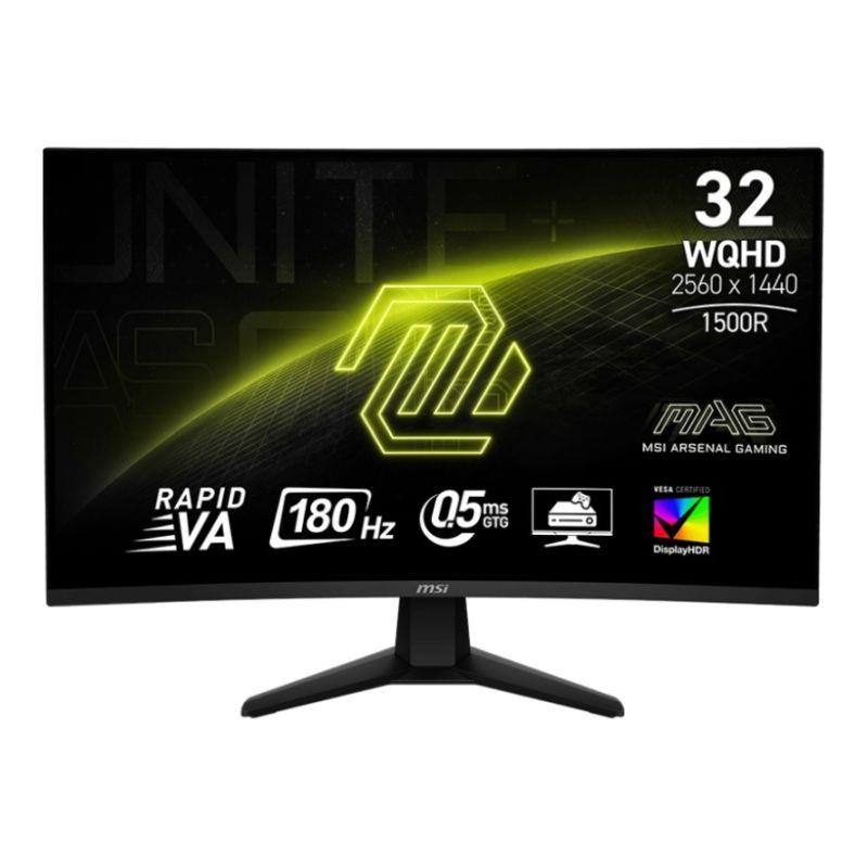 Monitor MSI 31,5" MAG 32CQ6F 2xHDMI DP  - Incom Group
 4711377195430