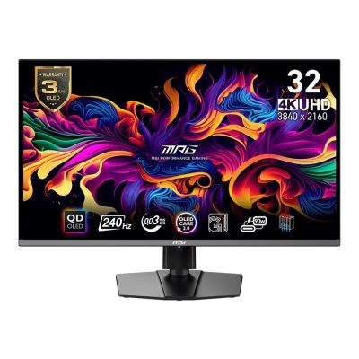 Monitor MSI 31,5" MPG 321URX QD-OLED 2xHDMI DP USB-C 4711377157698  - Incom Group
