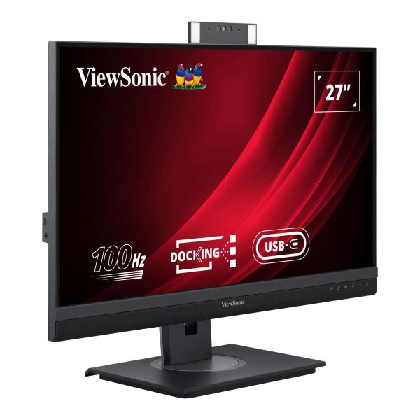 Monitor ViewSonic 27" VG2757V-2K HDMI 2xDP 5xUSB RJ45 głosniki 2x5W kamera 0766907024357  - Incom Group
