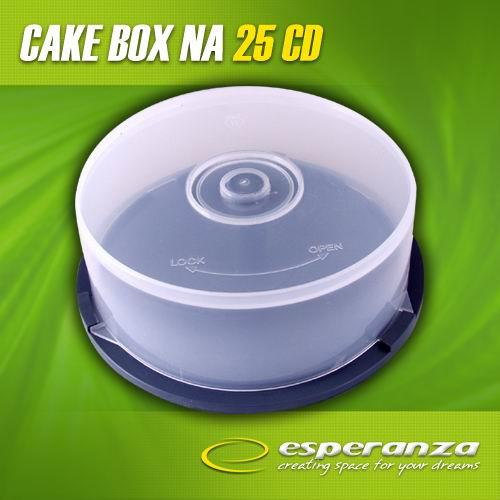 Pudełko Cake Box Esperanza na 25 CD - PAKOWANE W WOREK 5905784761763  - Incom Group
