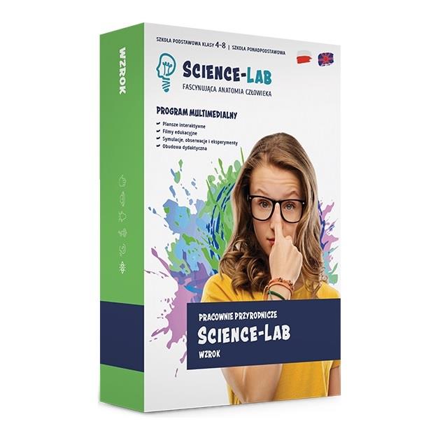  Program edukacyjny Eduexpert - ScienceLab cz.1 wzrok  - Incom Group
