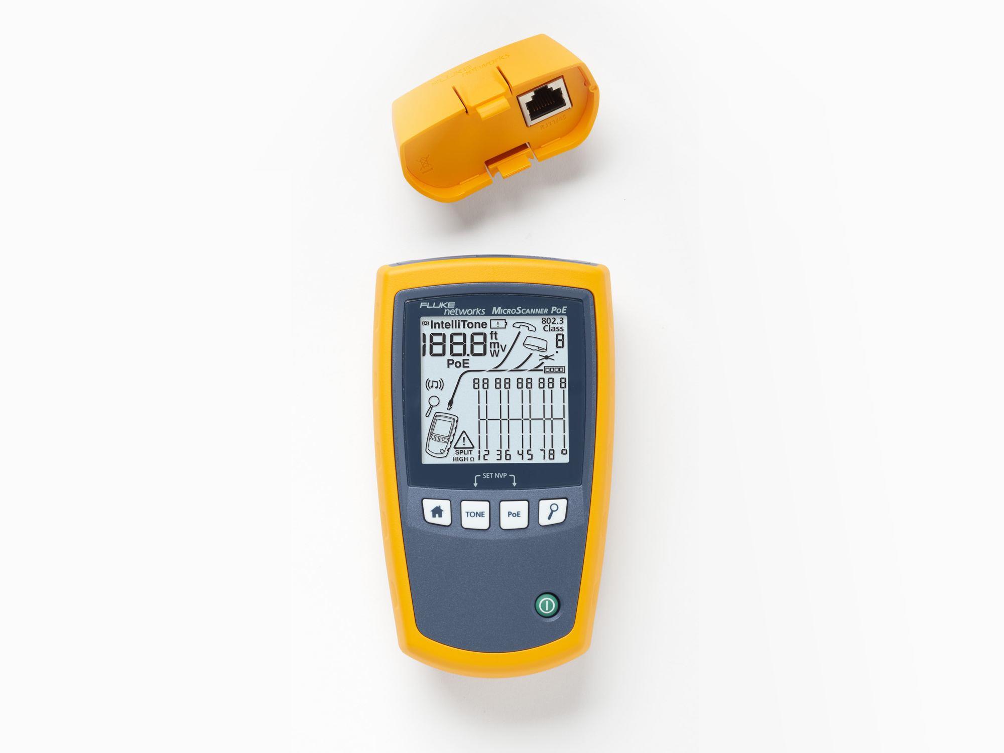  - Incom Group
 0754082148524 Tester okablowania Fluke MicroScanner PoE