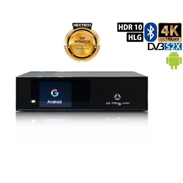  - Incom Group
 8588003817327 Tuner AB IPBox ONE (1x DVB-S2X) 4K UHD ANDROID