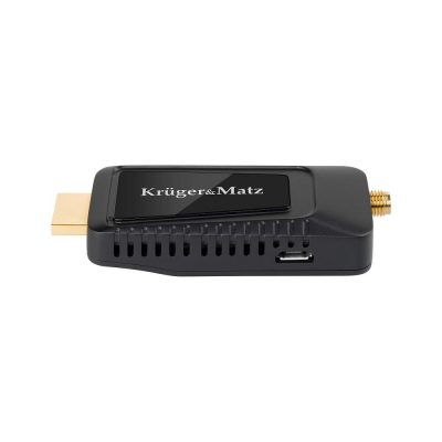 5901890075862  - Incom Group
 Tuner mini Kruger & Matz KM9999 DVB-T / DVB-T2 HD do TV naziemnej H.265 HEVC