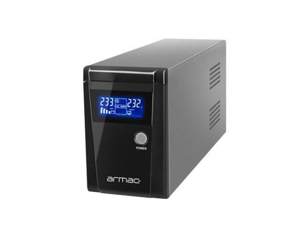 Zasilacz awaryjny UPS Armac Office 650VA LCD Line-Interactive 2x230V PL metalowa obudowa  - Incom Group
 5901969421323