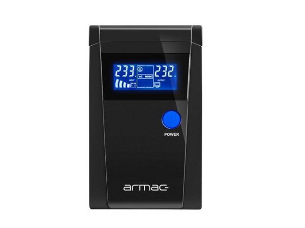 5901969421323  - Incom Group
 Zasilacz awaryjny UPS Armac Office 650VA LCD Line-Interactive 2x230V PL metalowa obudowa