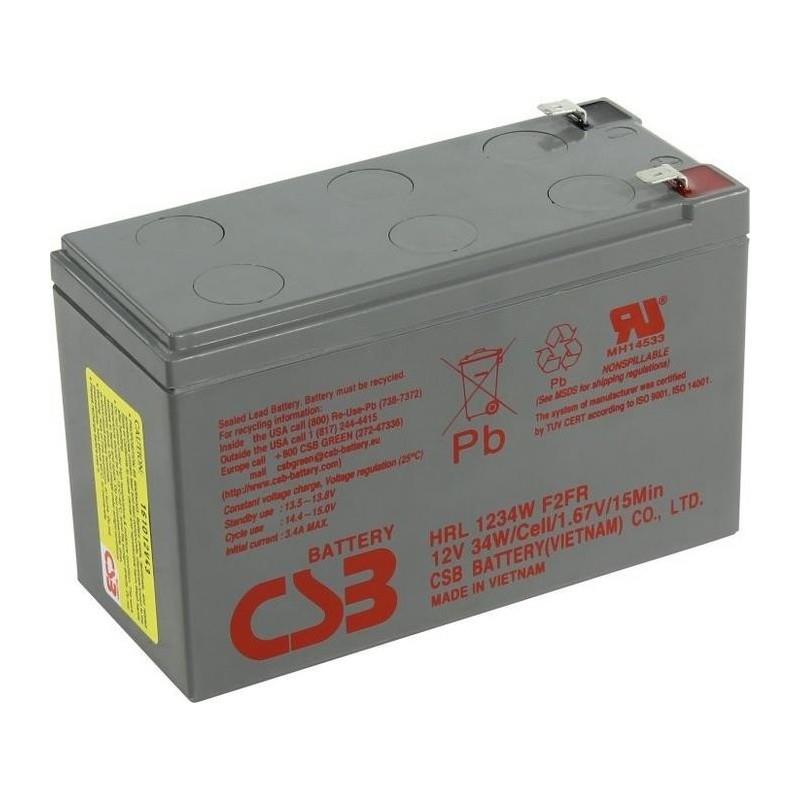  - Incom Group
 Akumulator żelowy CSB HRL1234WF2 12V 9Ah Long Life (8l) 5904006036962