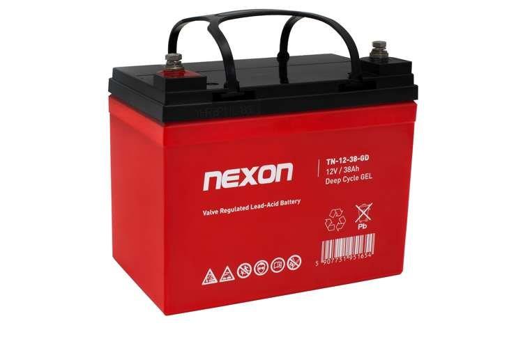 Akumulator żelowy Nexon TN-GEL 12V 38Ah long life(12l) - głębokiego rozładowania i pracy cyklicznej  - Incom Group
 5907731951654