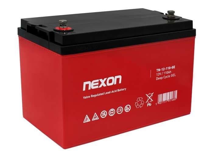 5907731951685  - Incom Group
 Akumulator żelowy Nexon TN-GEL 12V 110Ah long life(12l) - głębokiego rozładowania i pracy cyklicznej