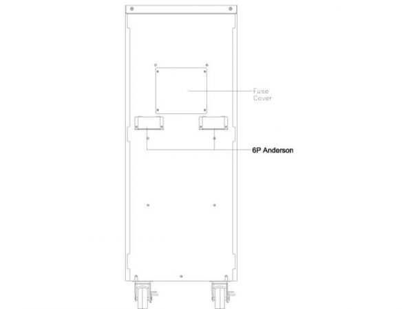 4260074975628  - Incom Group
 Battery Pack Rack 19" dla Power Walker VFI 6-10K T, 10000TCP 3/1, 40x 12V/9AH