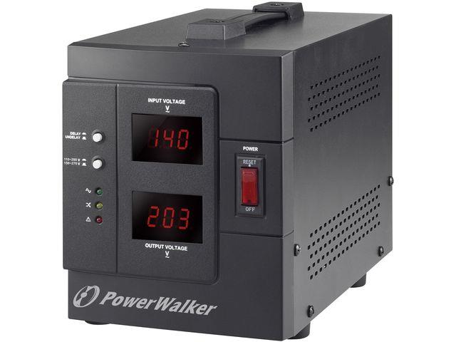 Stabilizator napięcia AVR Power Walker 230V, 1500VA 2xPL OUT 4260074977042  - Incom Group
